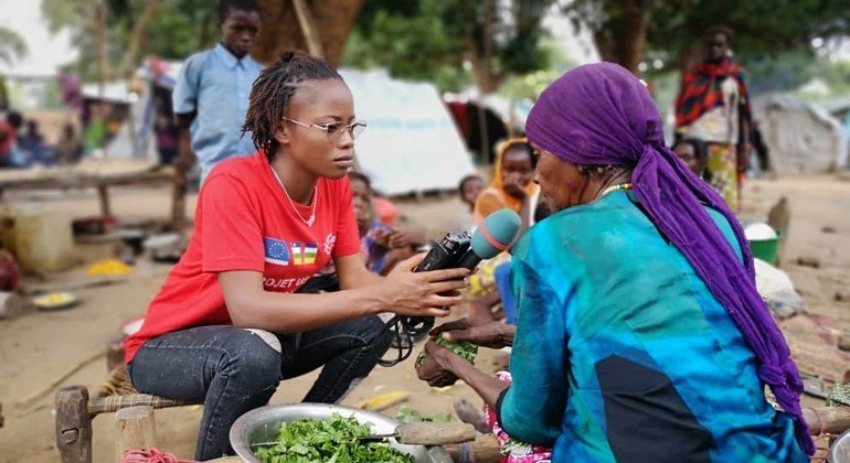 Retour sur l'année 2021 : « Nous tous, nous voulons la paix », le témoignage d’une Casque bleue centrafricaine